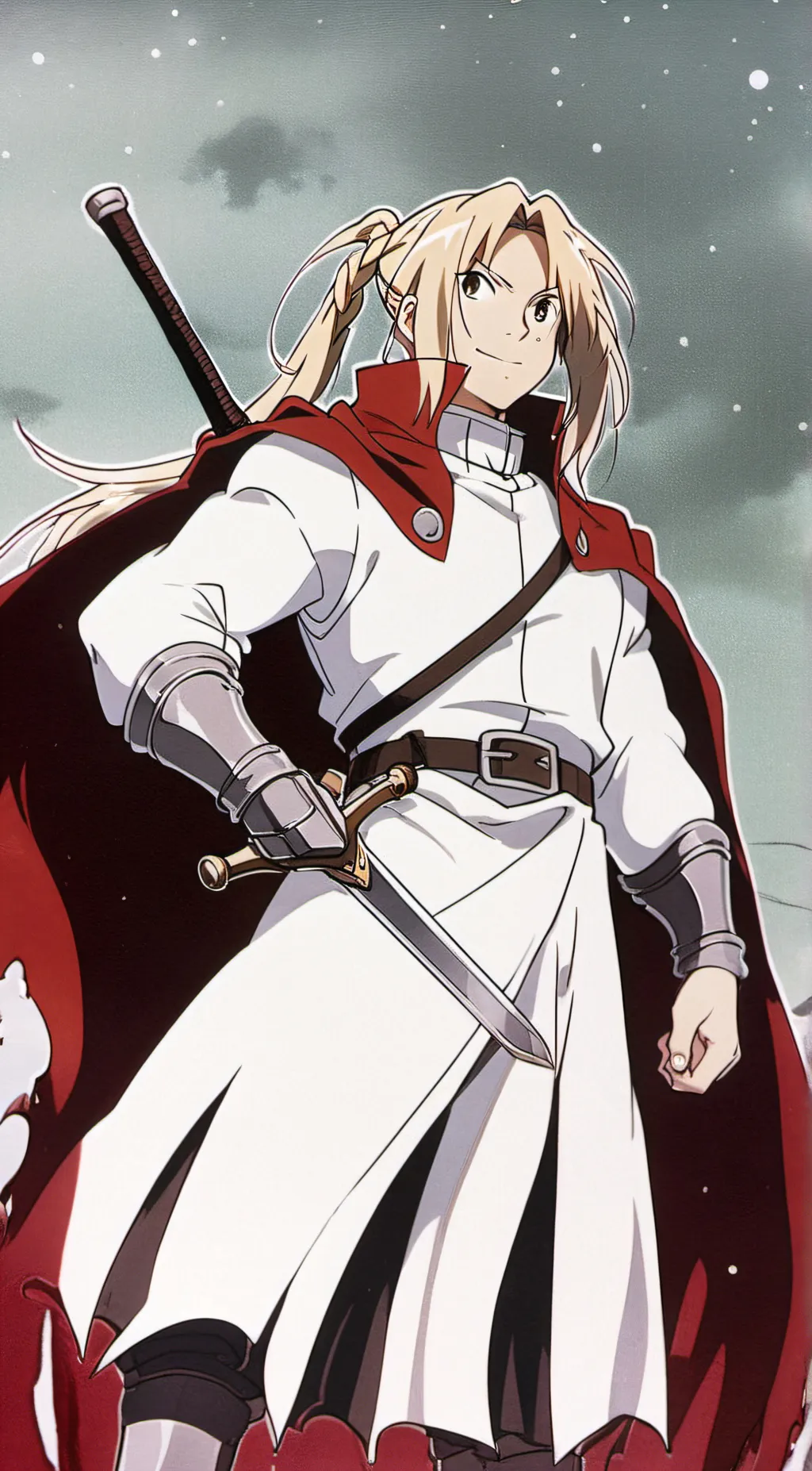 ai character: Edward Elric  background