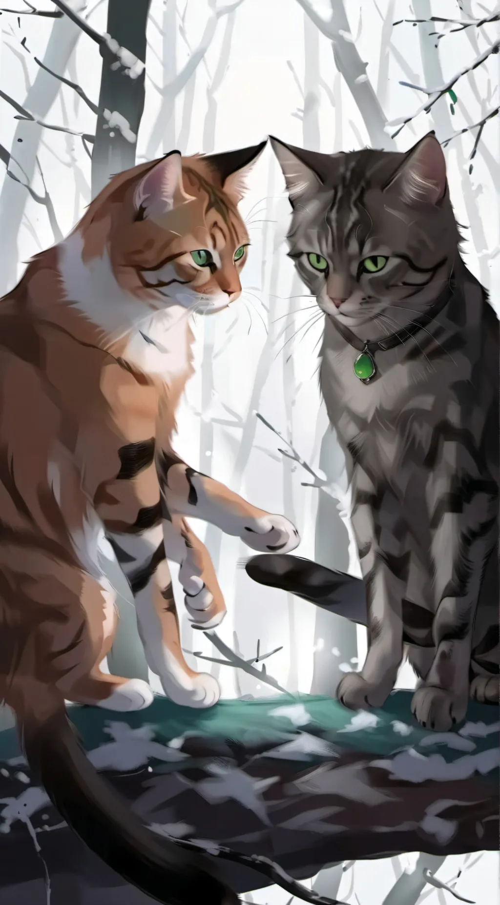 ai character: NonpedigreeCattery background