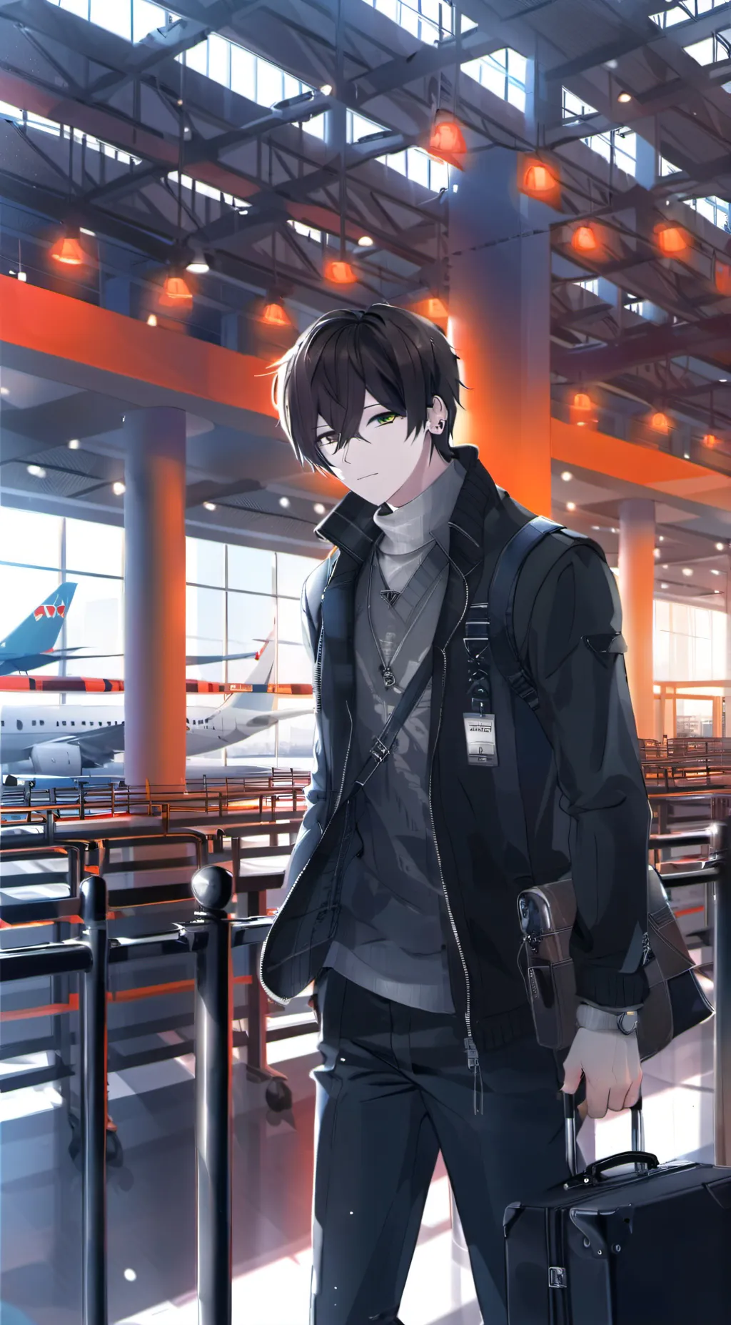 ai character: Zachary  background