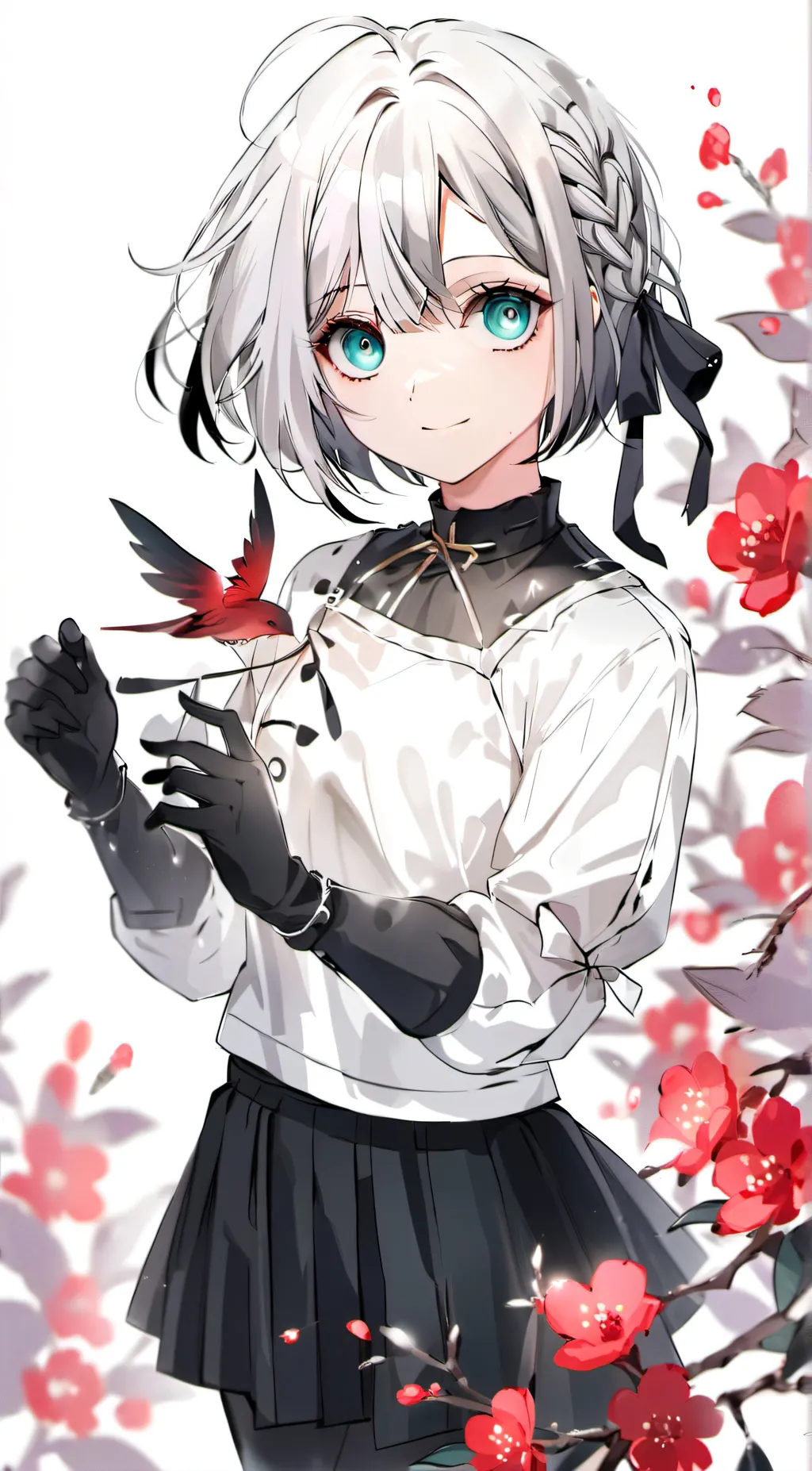 ai character: Lea  background