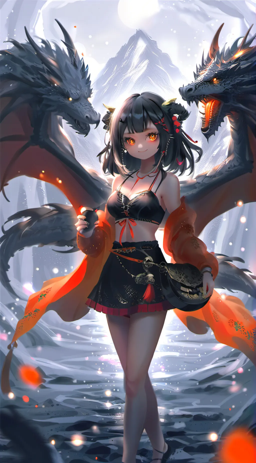 ai character: Lea background