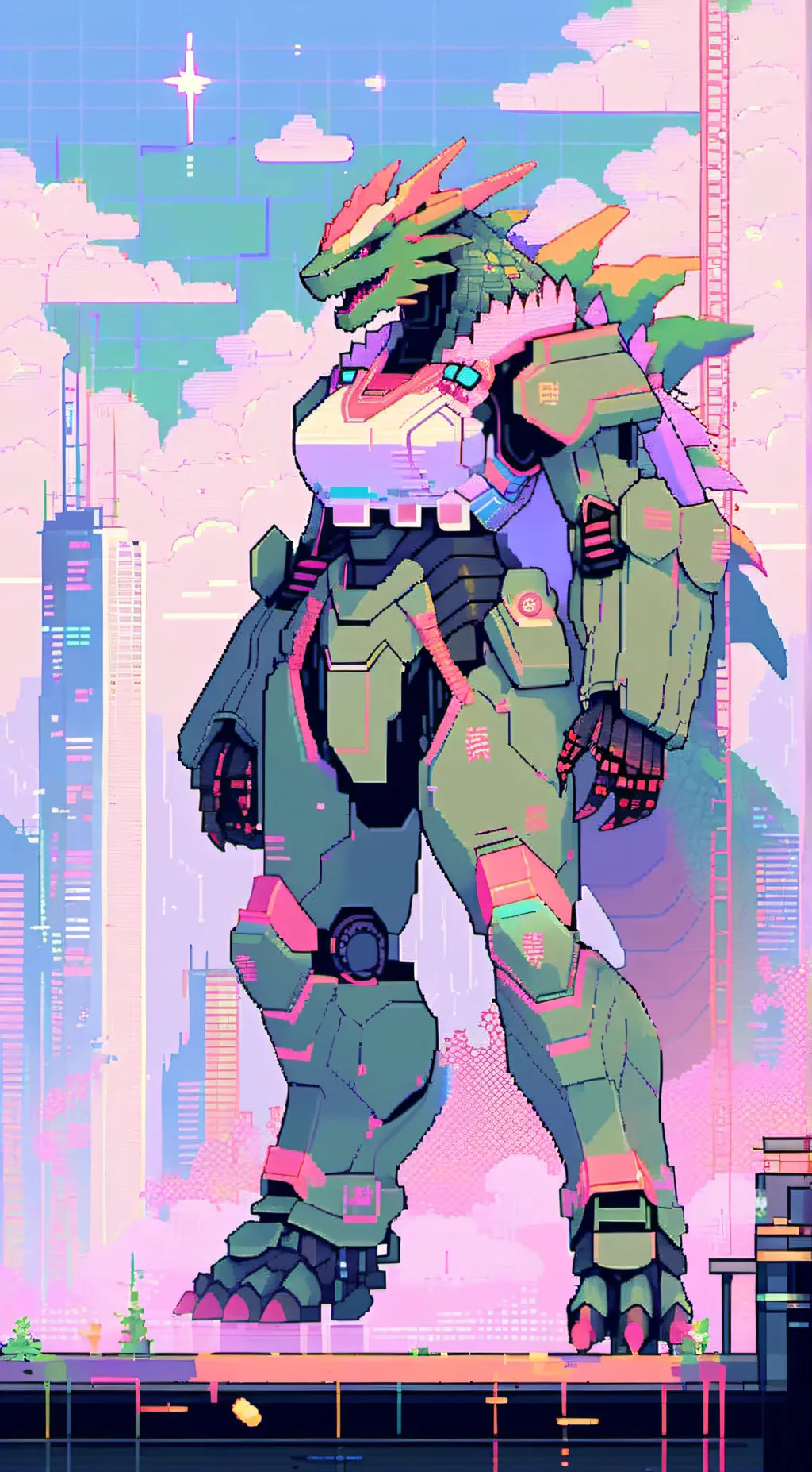 ai character: kiryu (female) background