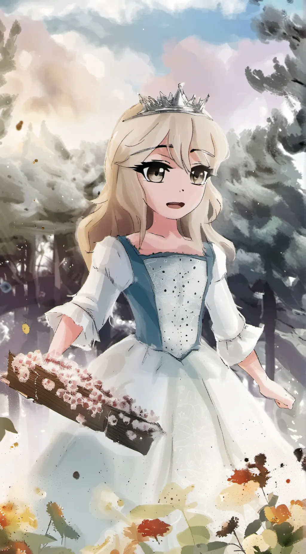 ai character: Princess Annabelle background