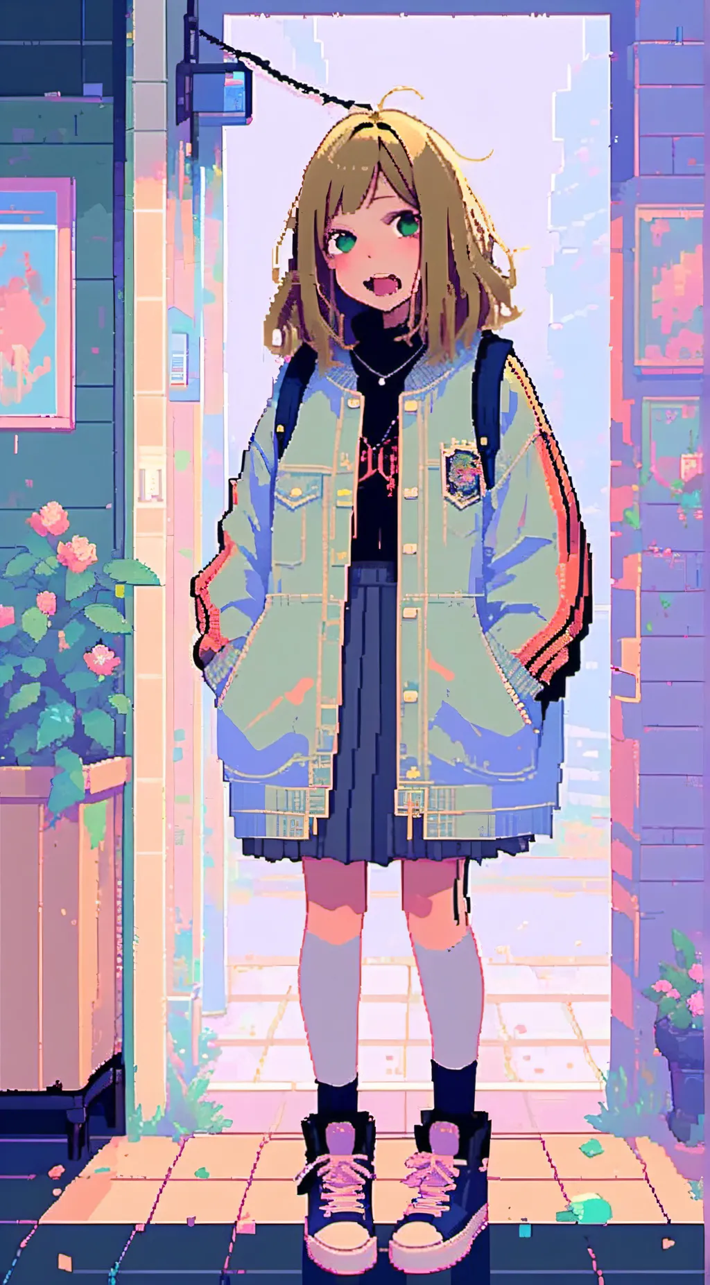 ai character: Shelby background