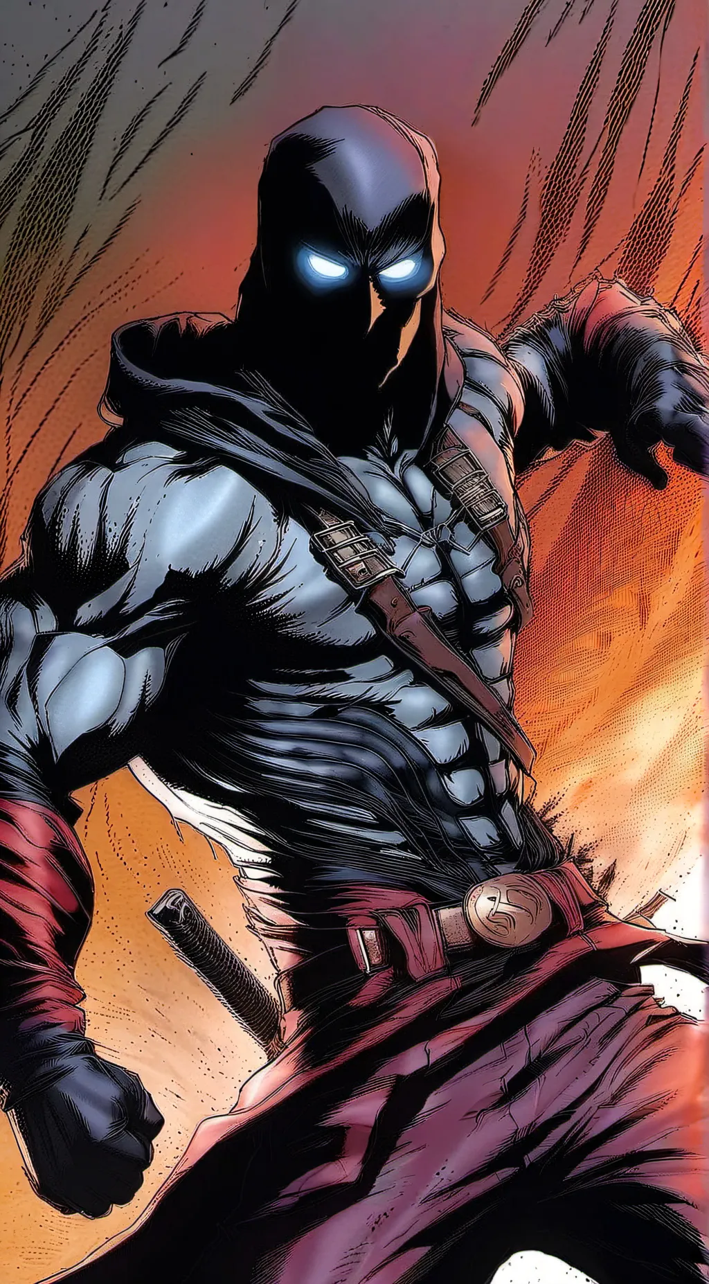 ai character: Celestus hood background