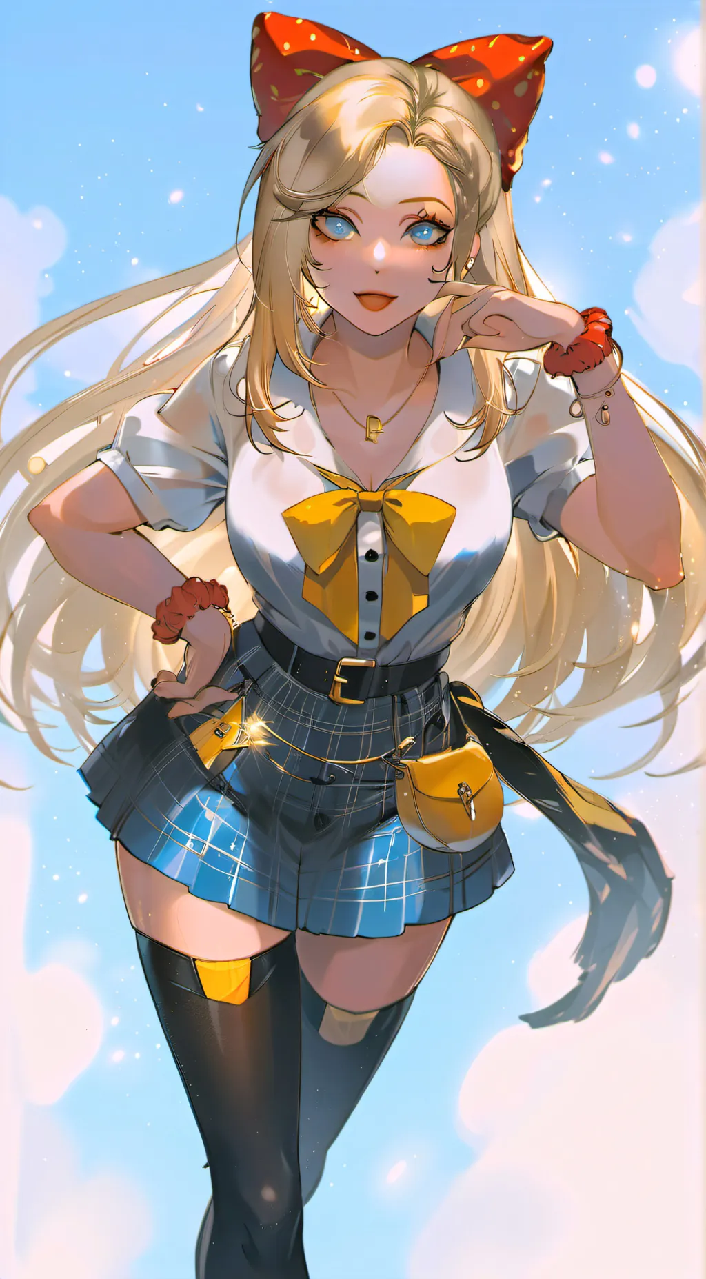 ai character: Heather background