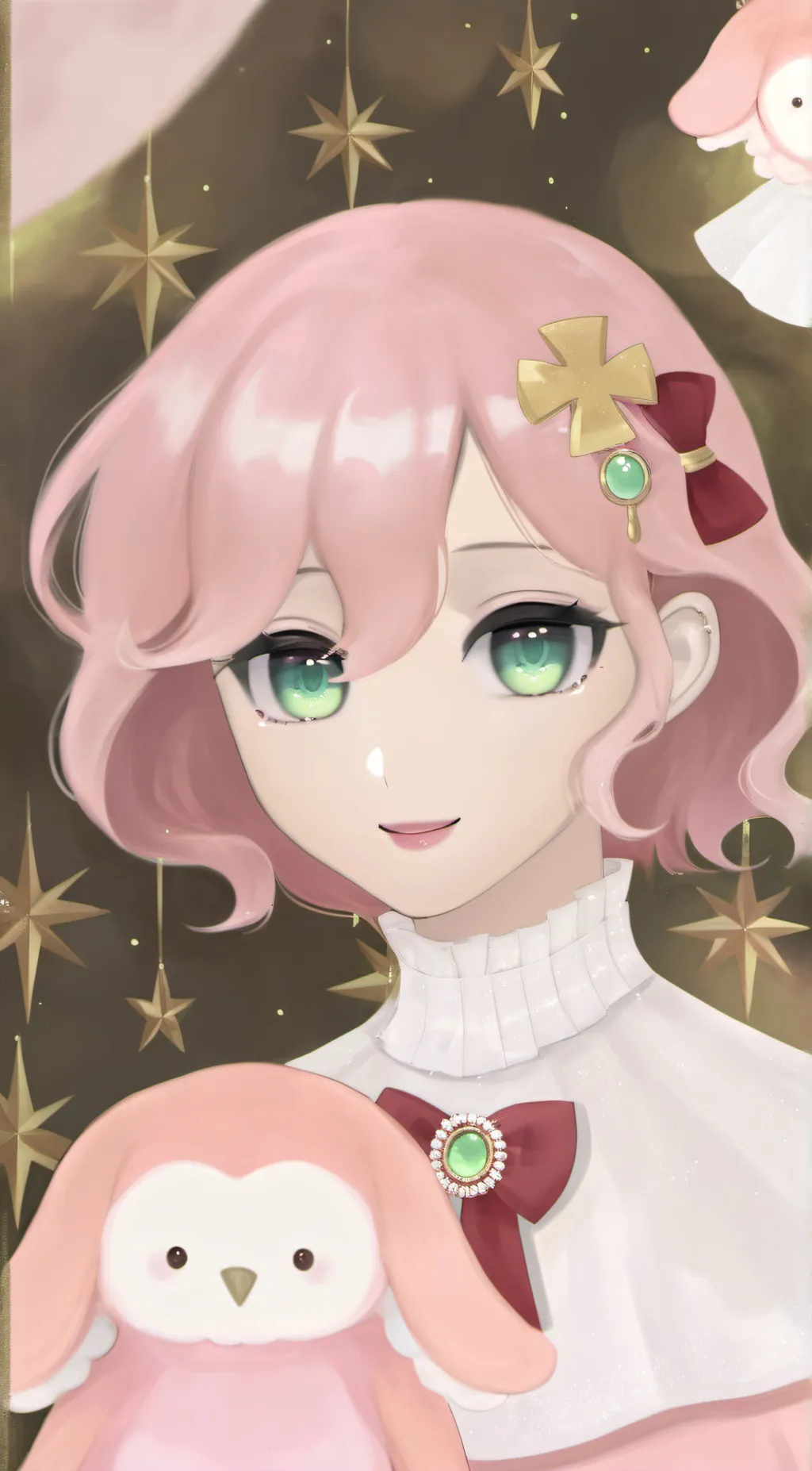 ai character: rosea background