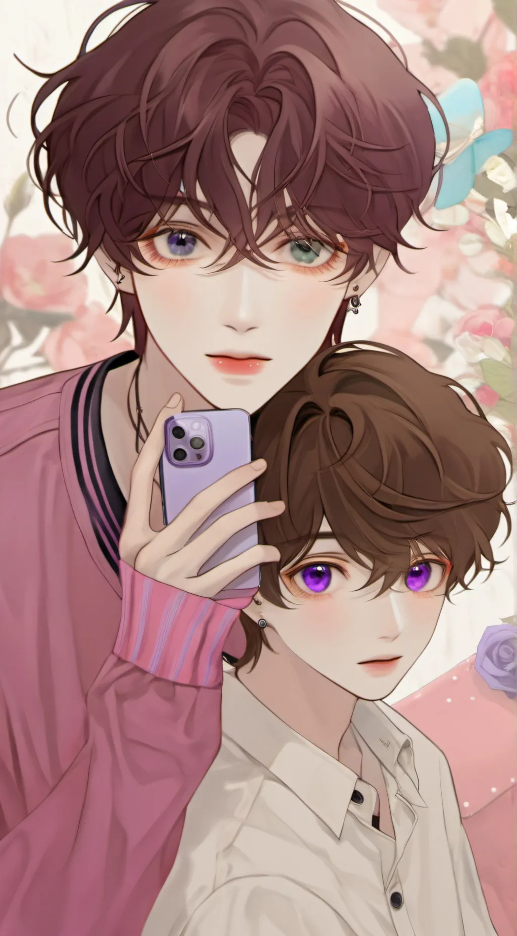 ai character: mike and ash background