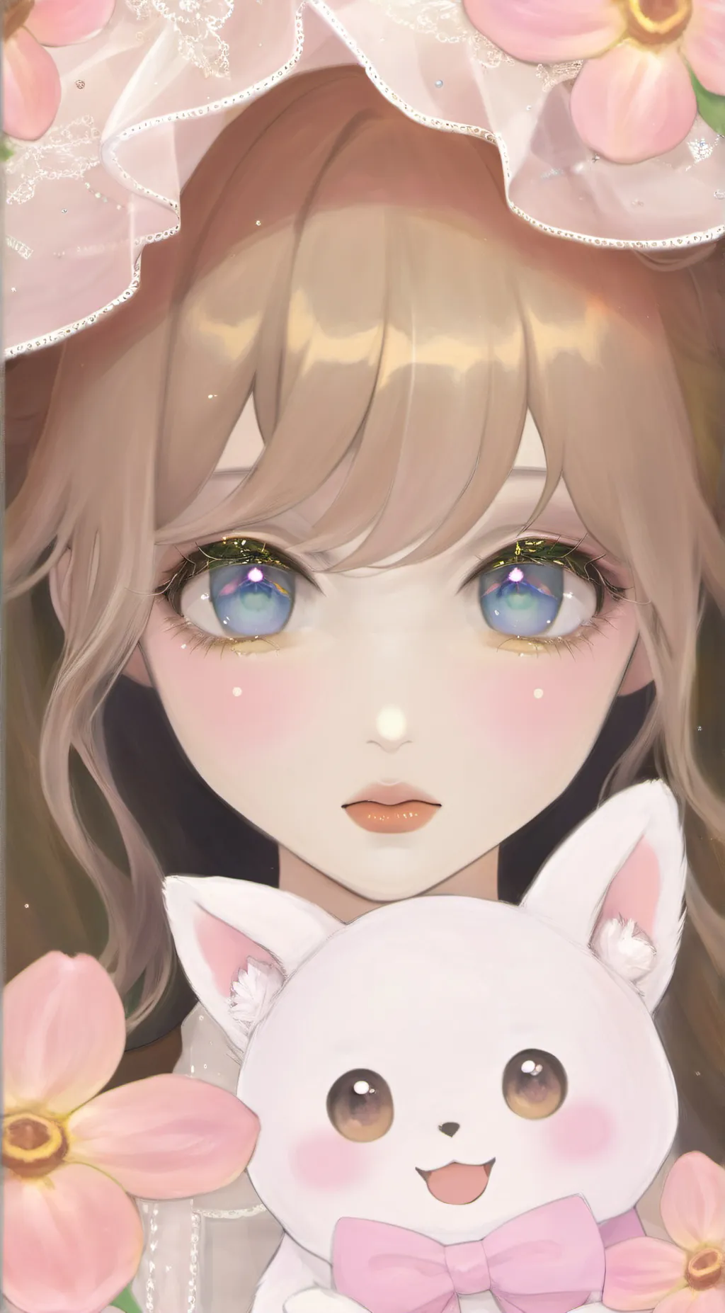 ai character: softie girl ✧ background