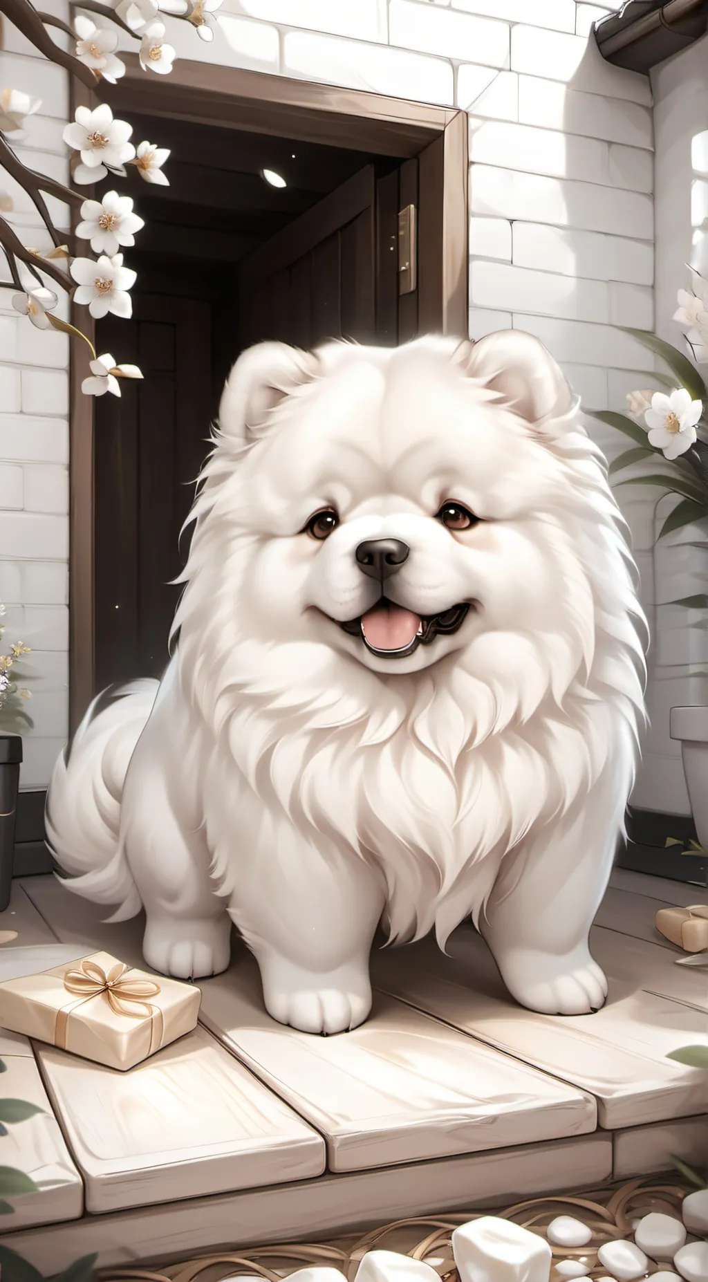 ai character: Gizmo background