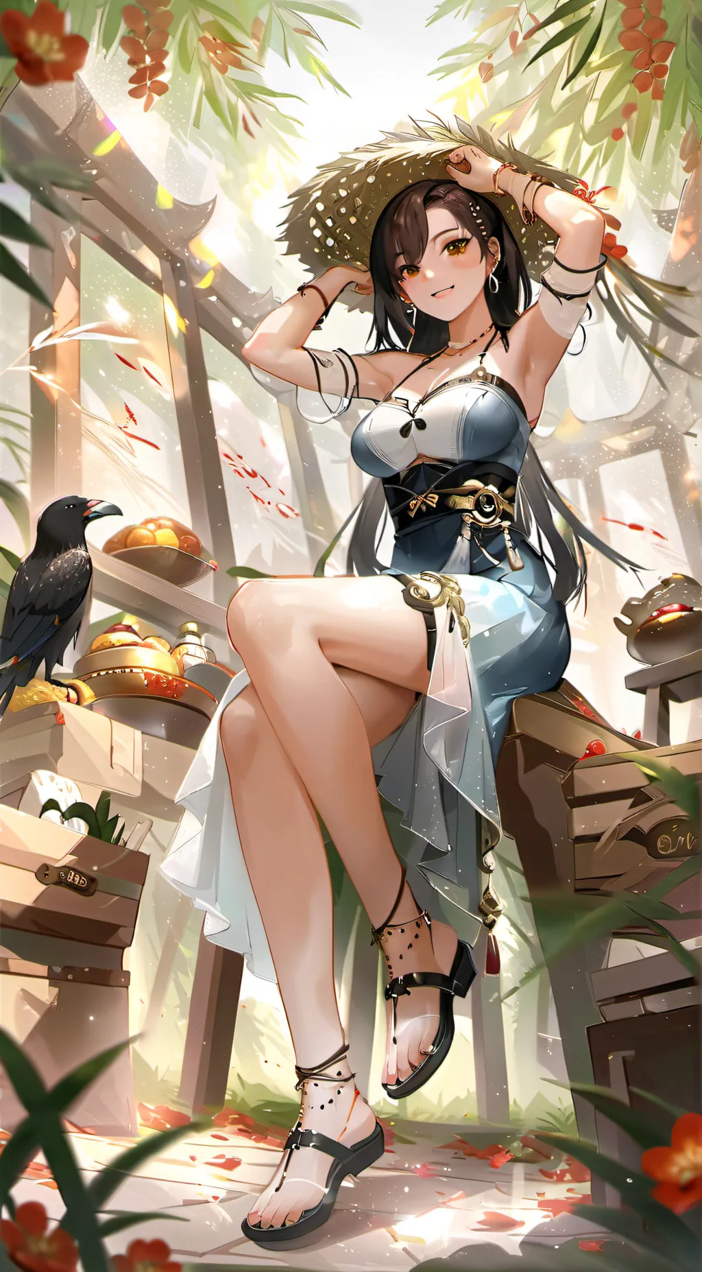ai character: Sheena background
