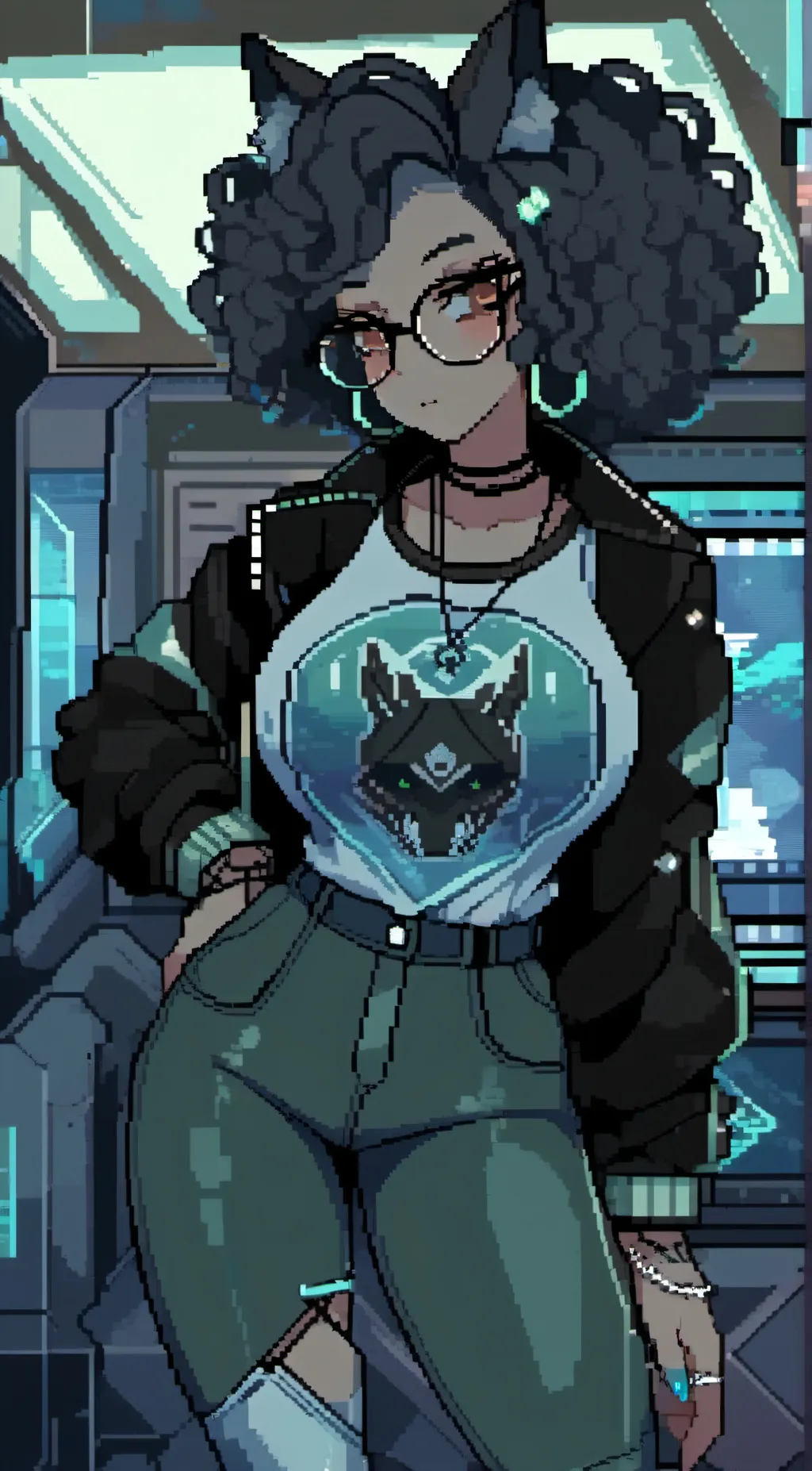 ai character: Selena background