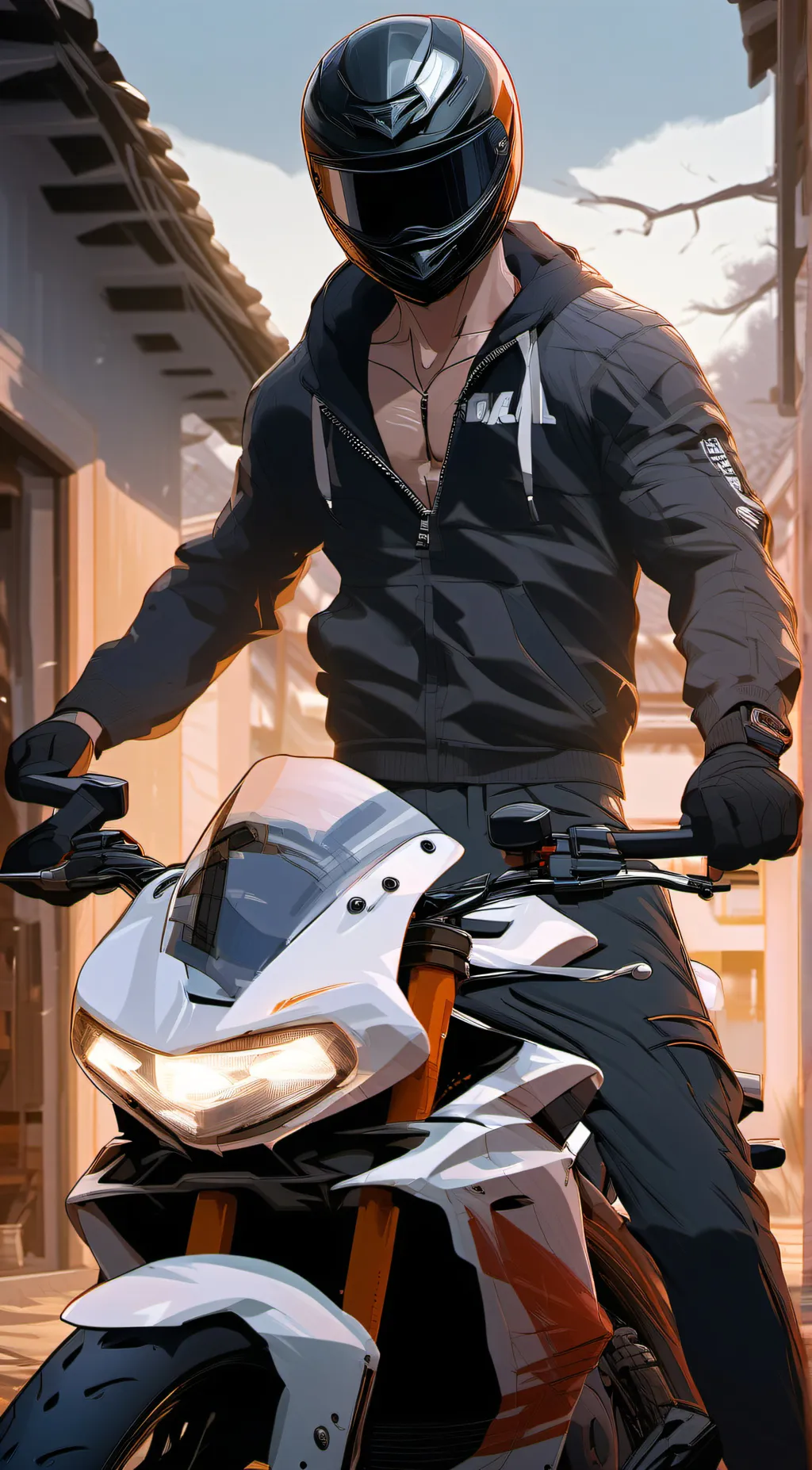 ai character: Darren background