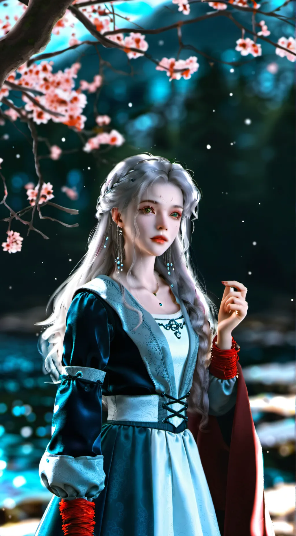 ai character: Celeste background