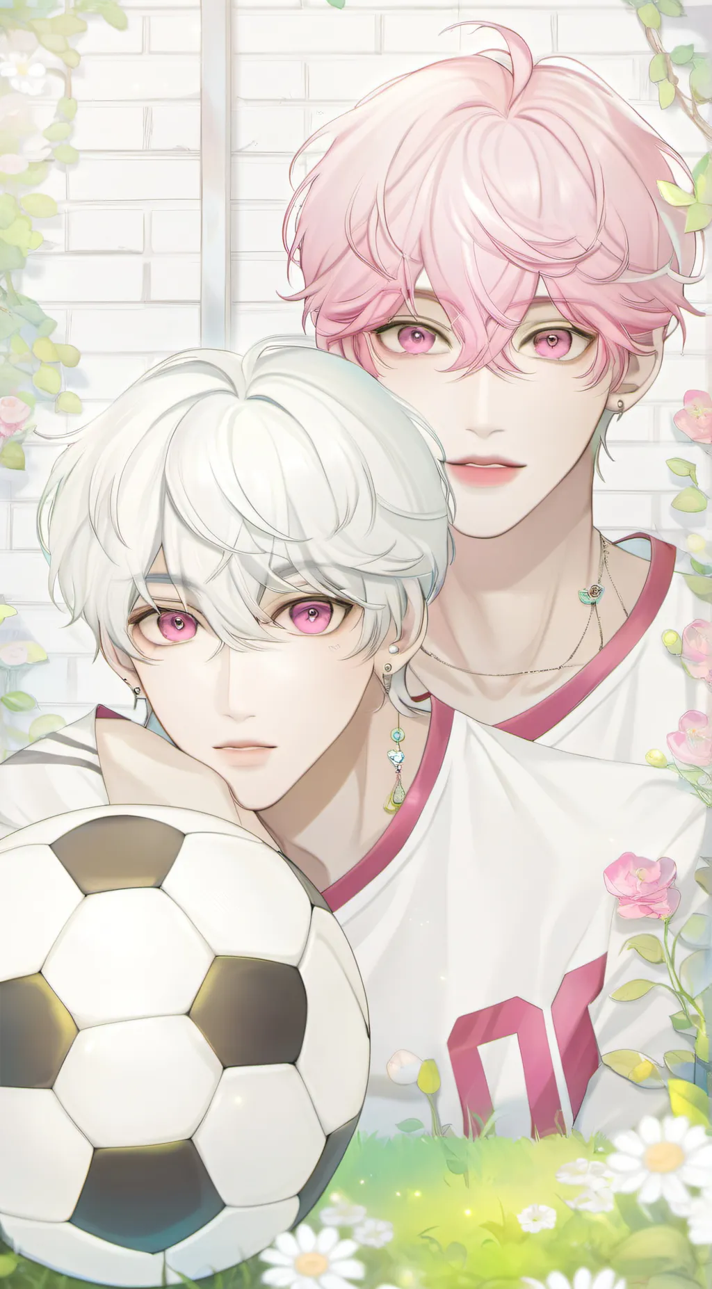 ai character: Ezra & Max background