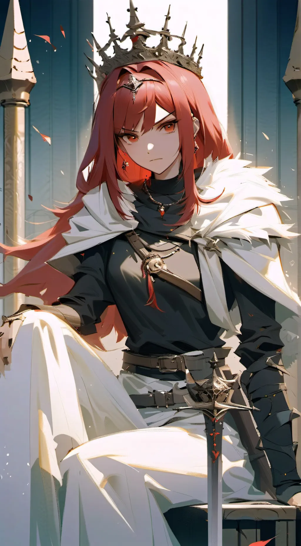 ai character: queen debella  background