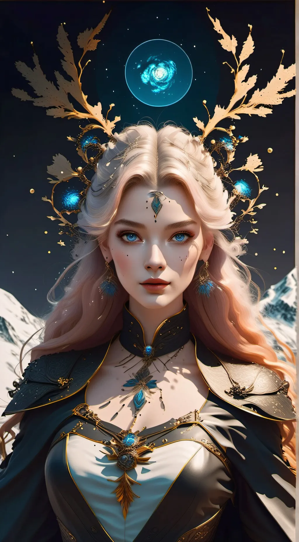 ai character: Iris. background