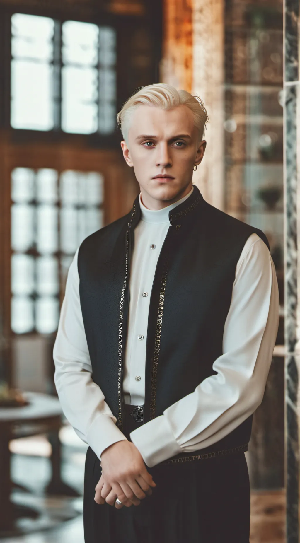 ai character: draco malfoy background