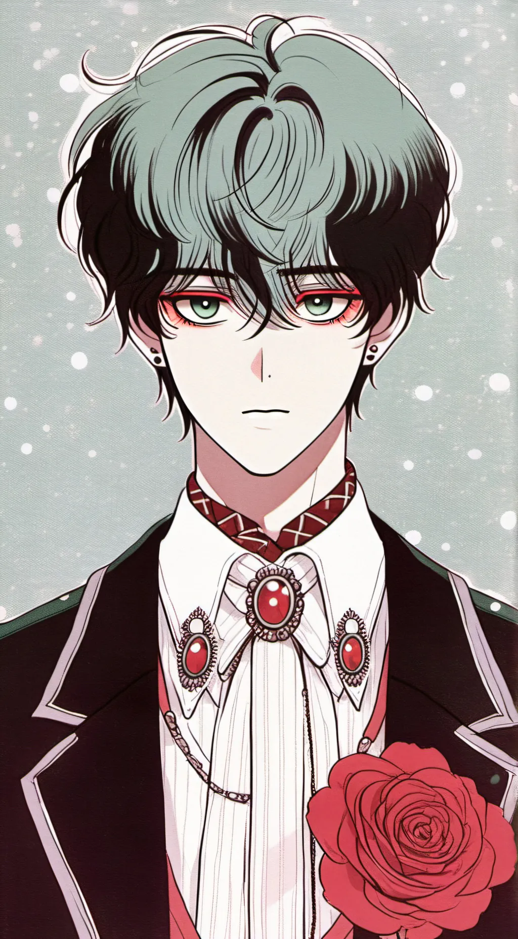 ai character: 🖤☠️tracy☠️🖤 background