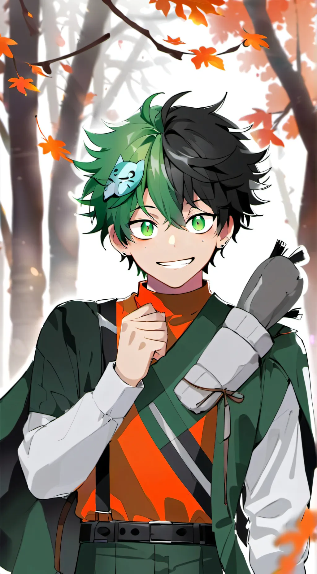 ai character: MHA Fantasy "P.3" background