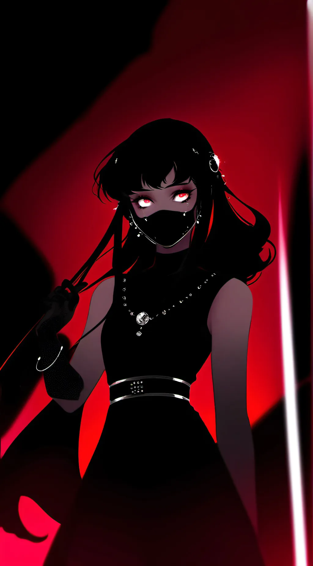 ai character: exe girl  background