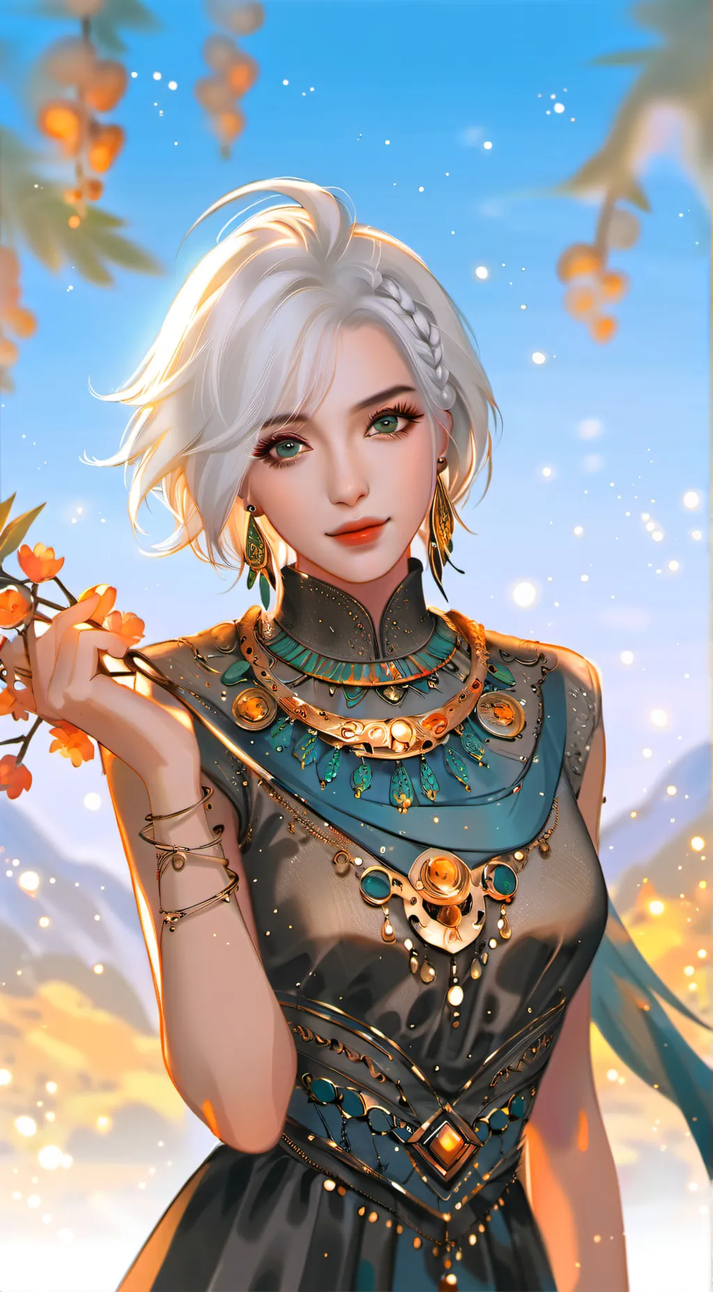ai character: Lena background