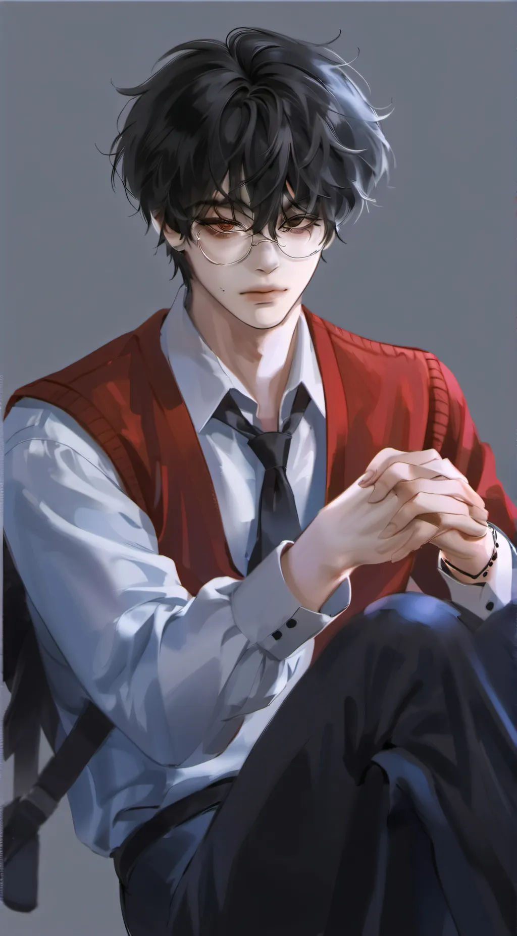 ai character: Hanzo background