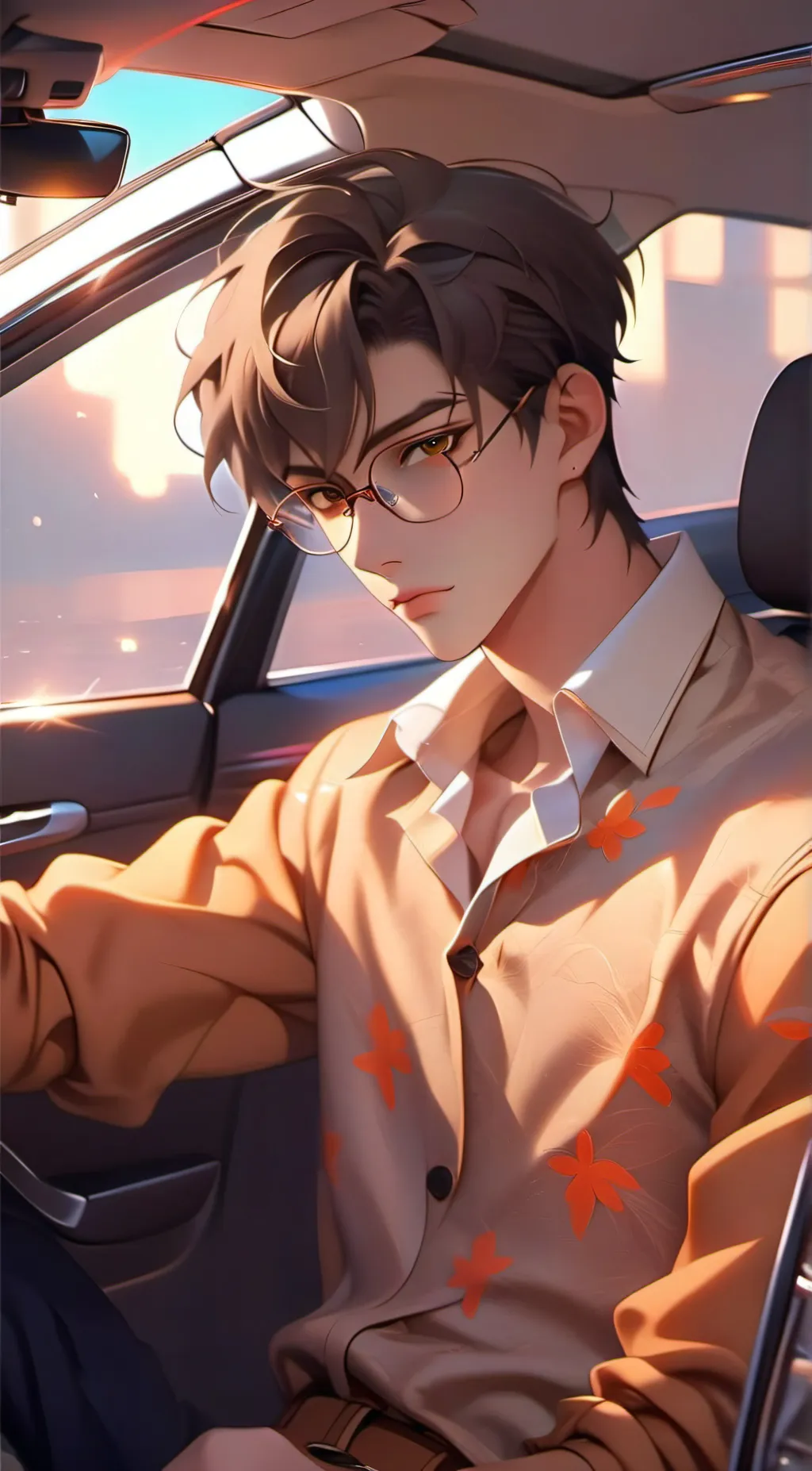 ai character: Liam  background