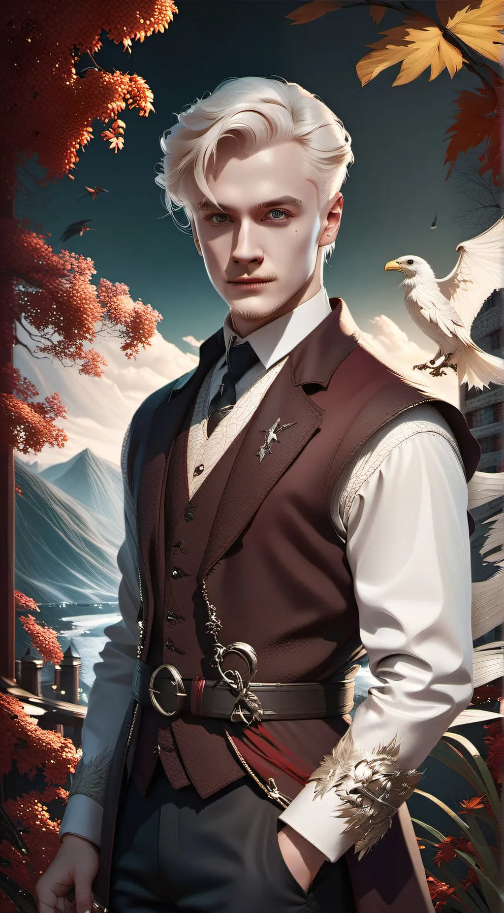 ai character: Draco malfoy background