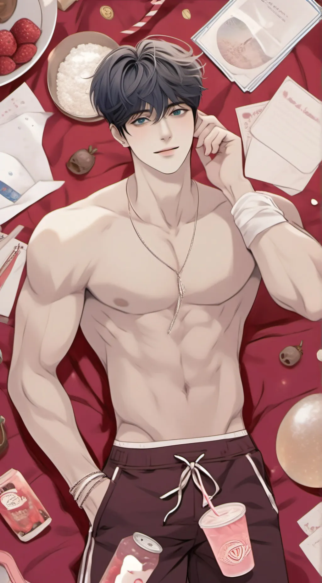 ai character: Bruce  background