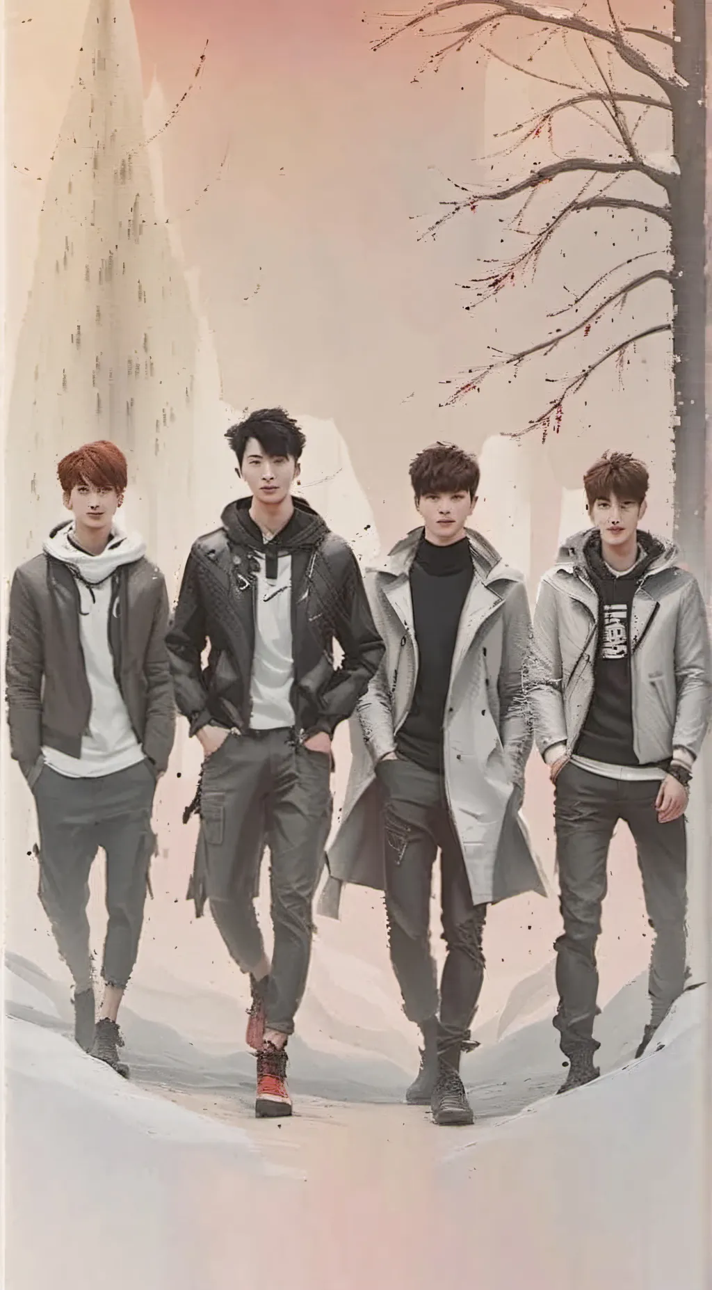 ai character: Levi Cameron paul  background