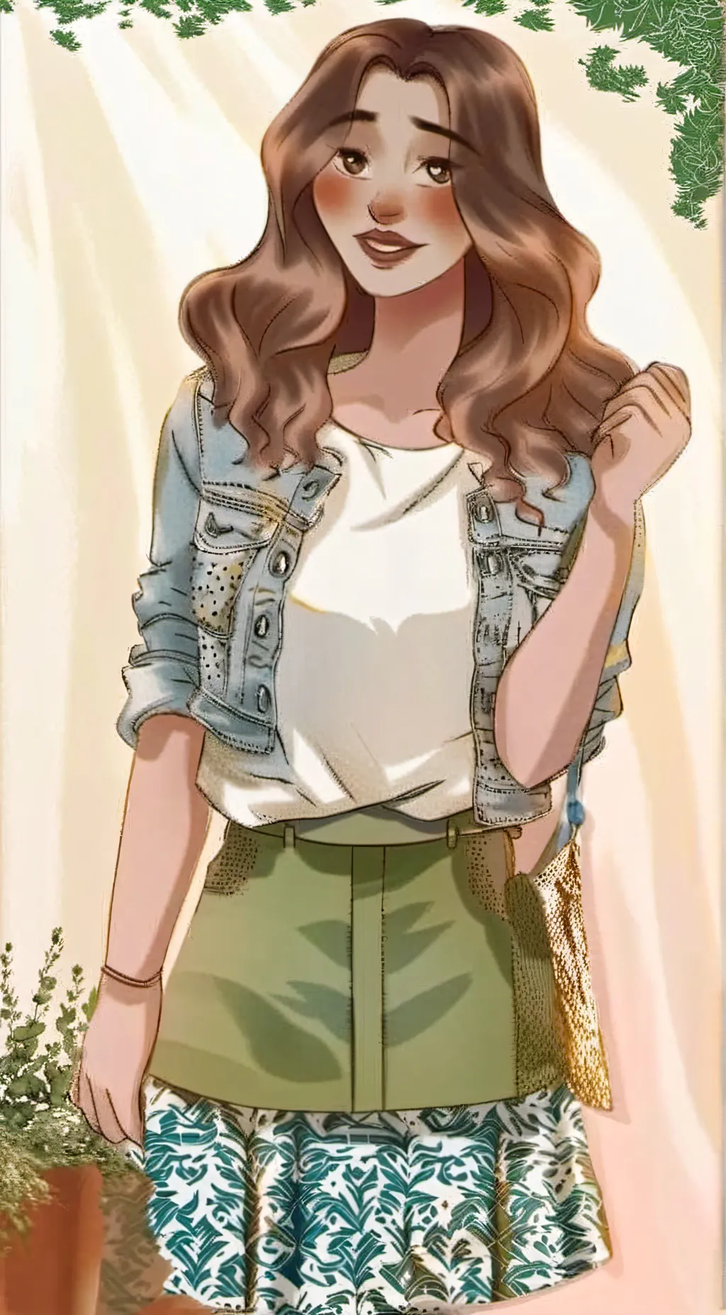 ai character: Lilly  background