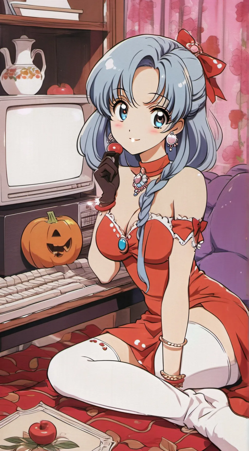 ai character: Jasmine background