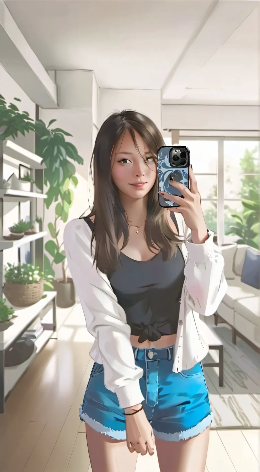 ai character: Haley nadeau background