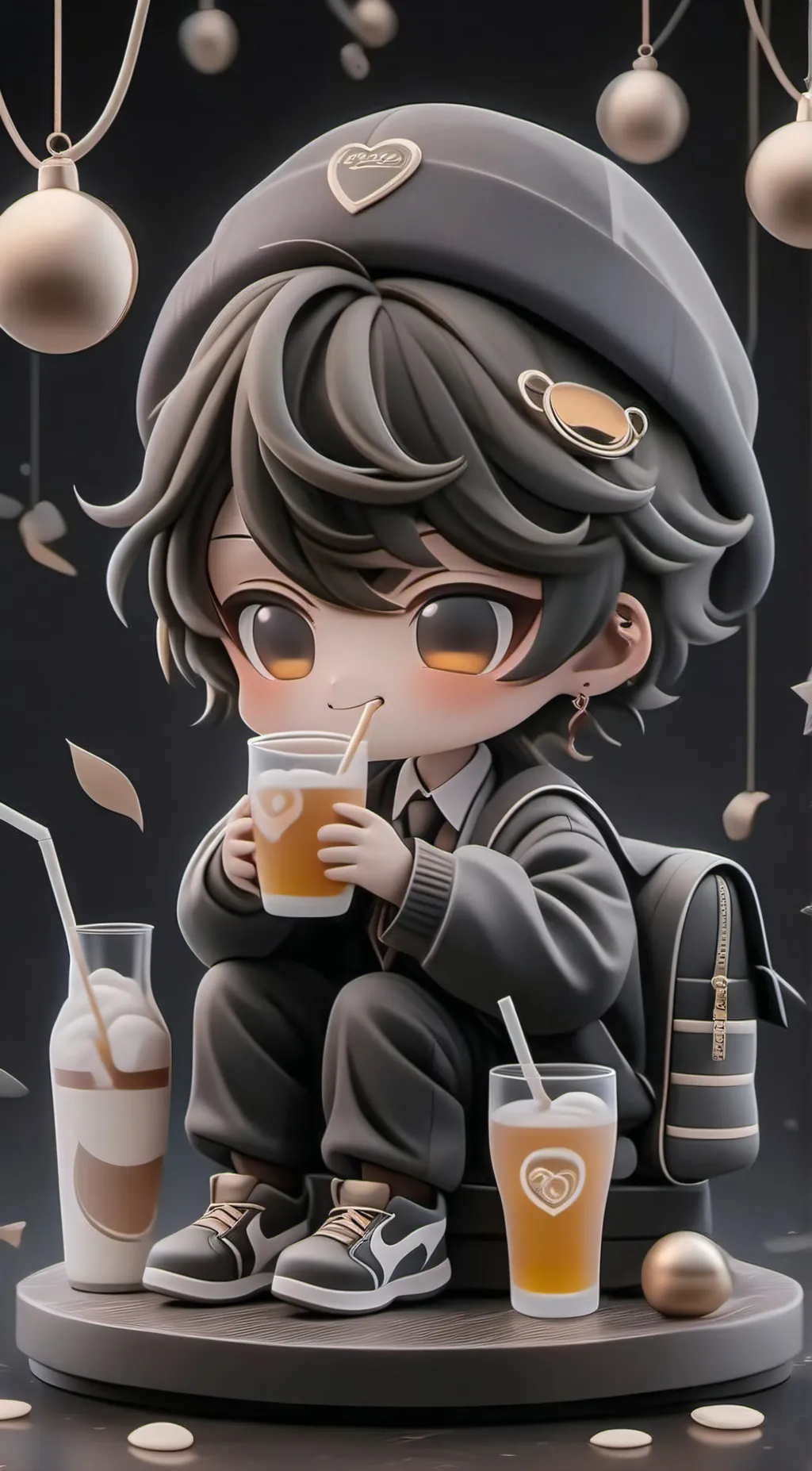 ai character: Joey  background