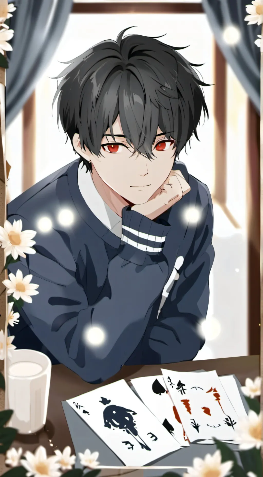 ai character: asher background