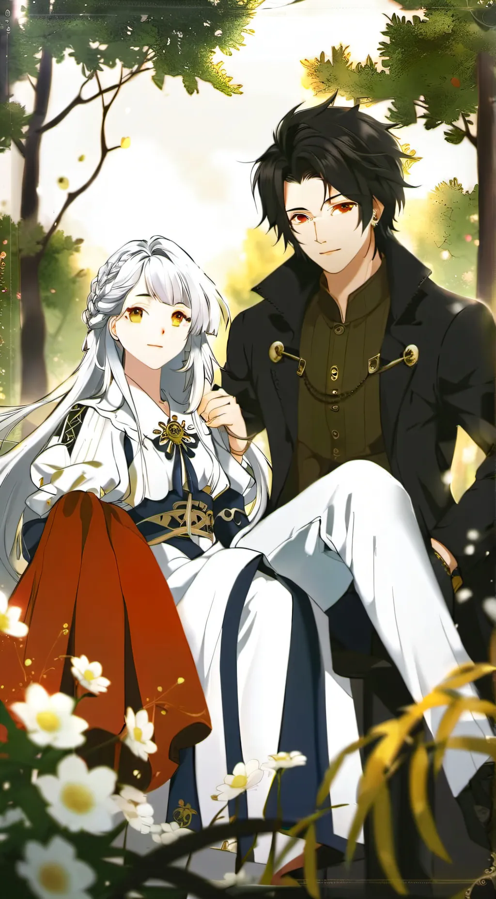 ai character: Zero and Ali background