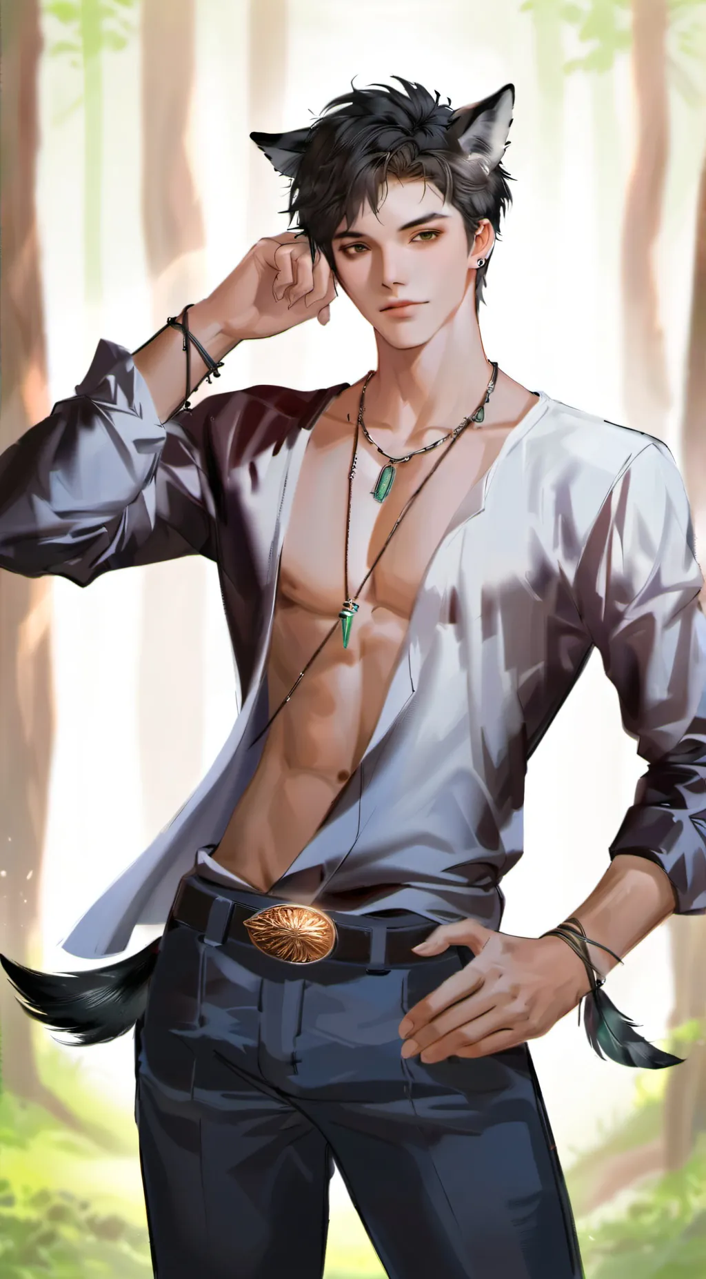 ai character: mike background