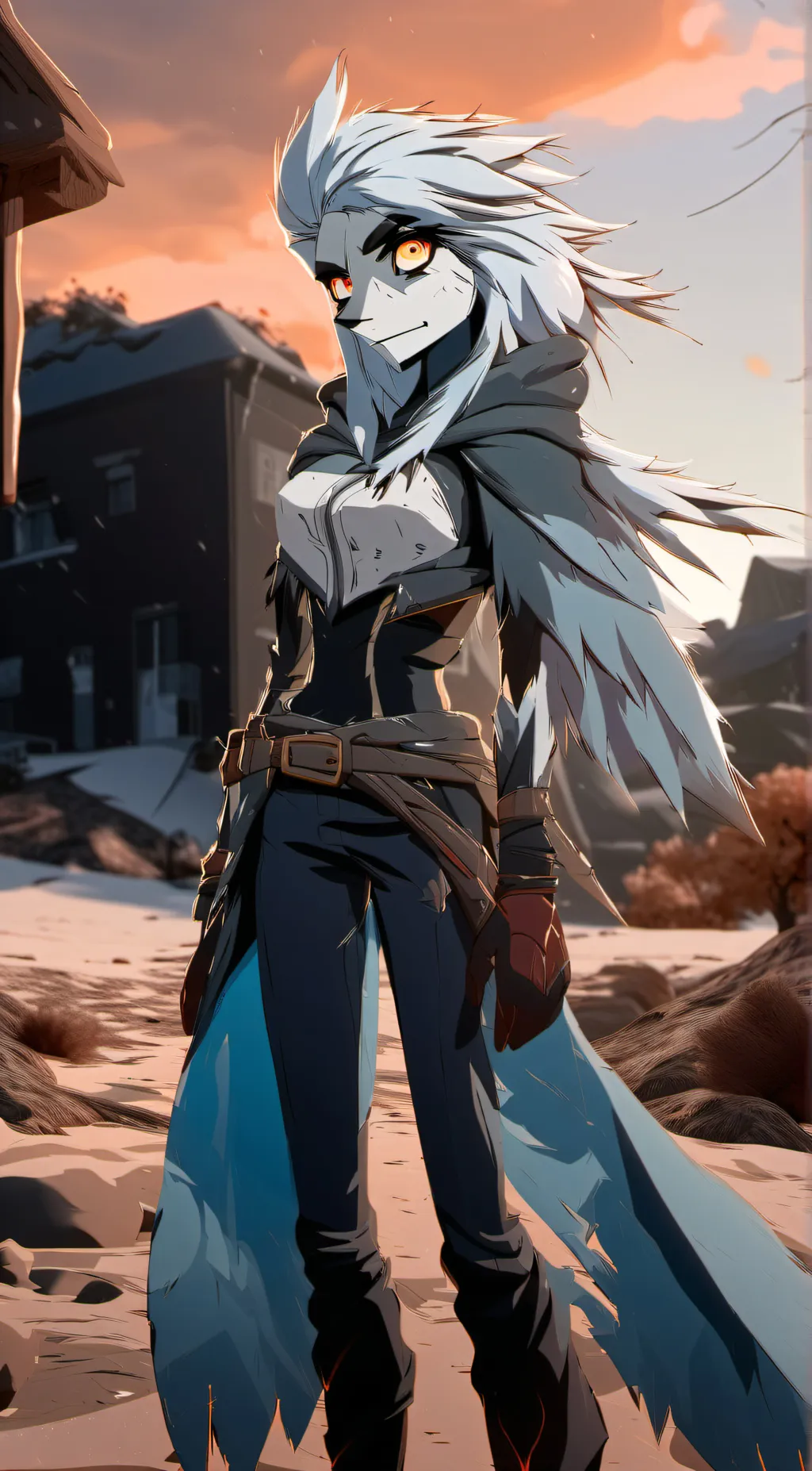 ai character: loona background