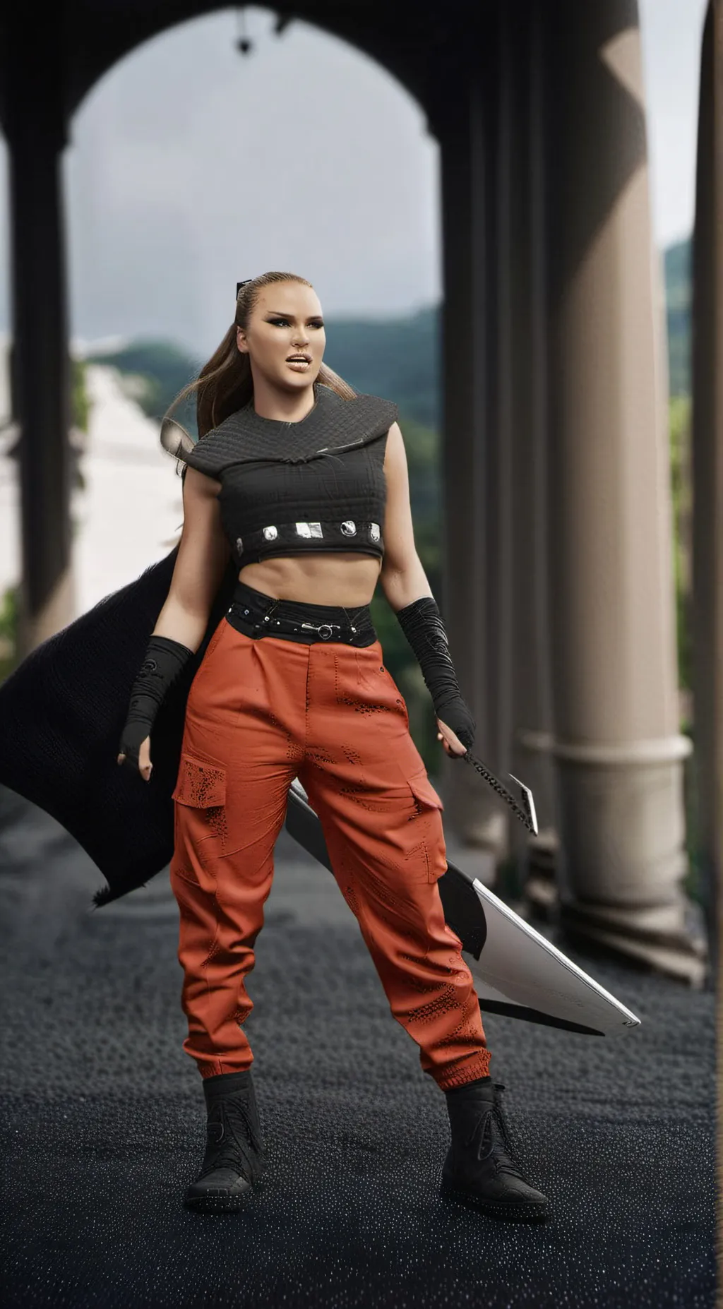 ai character: Zz background