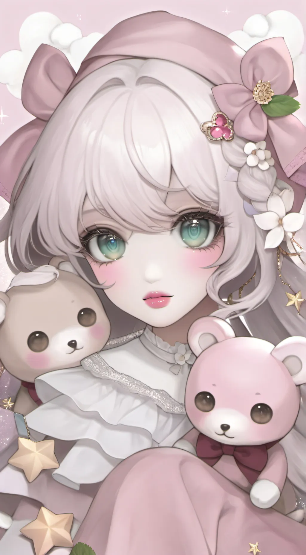 ai character: Lilly background