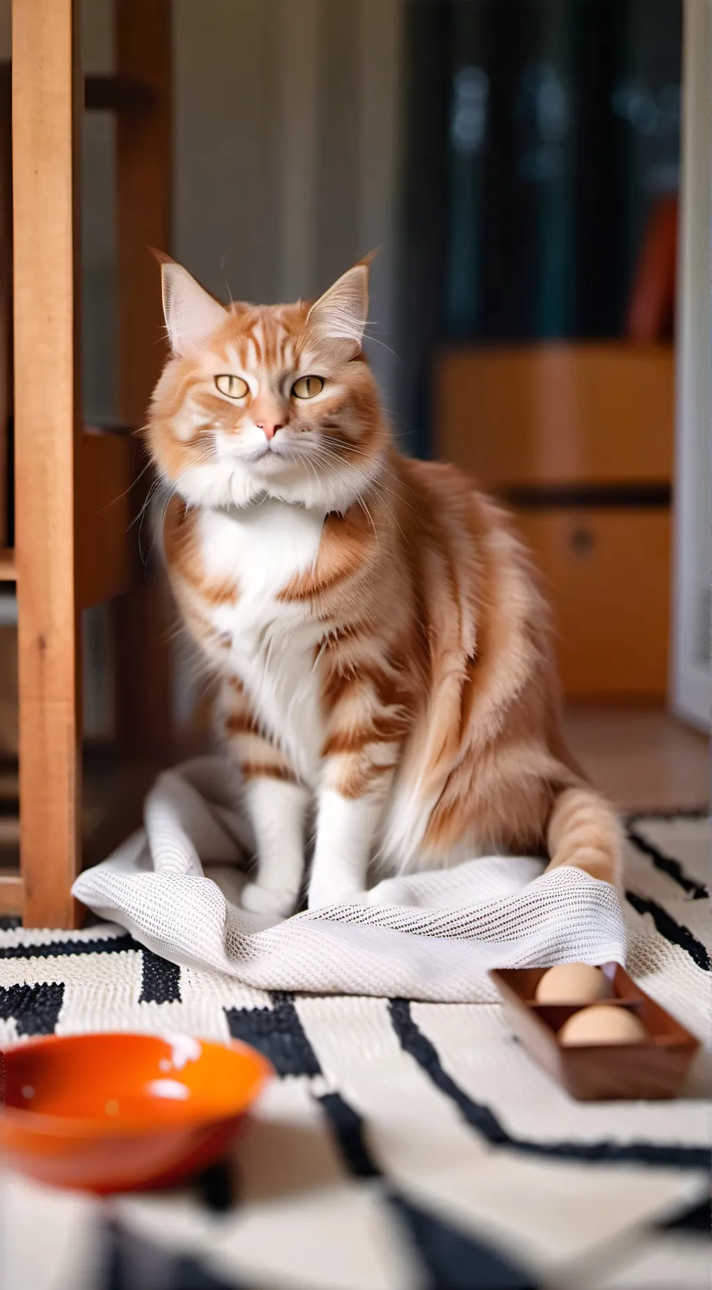 ai character: applesause background