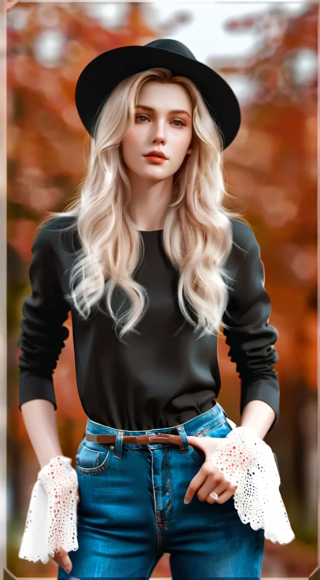 ai character: Hannah Redding  background