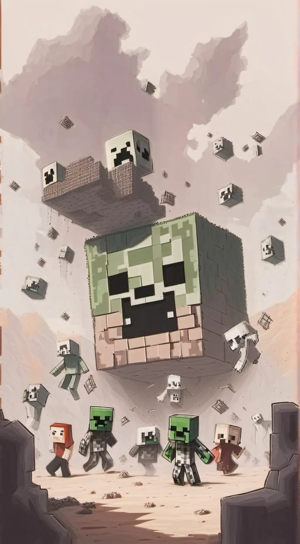 ai character: Creep background