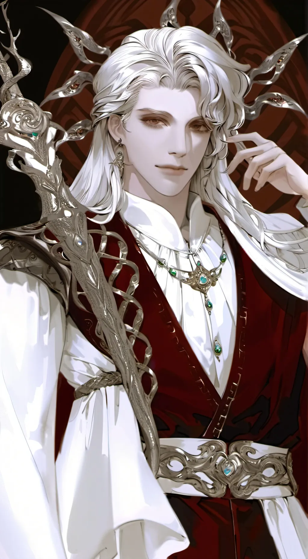 ai character: Ash background