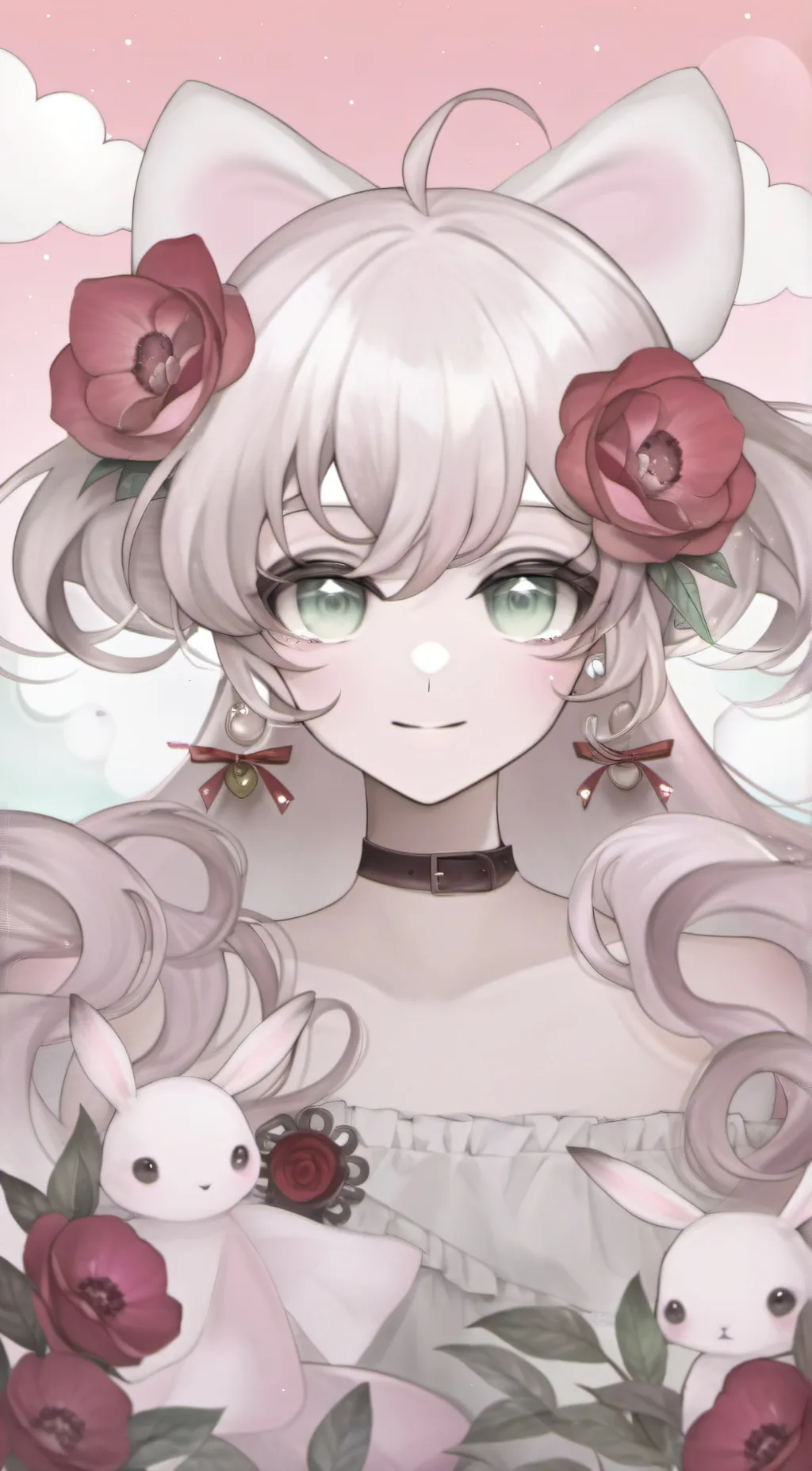 ai character: kitty  background