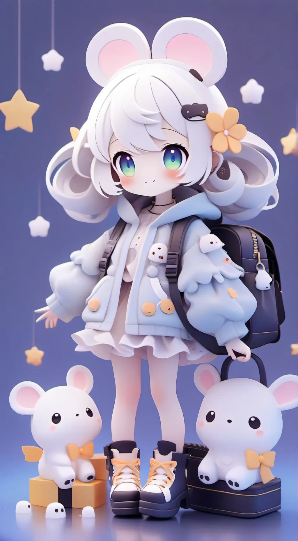 ai character: zara adelia  background