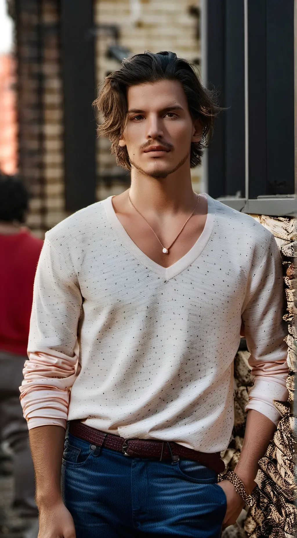 ai character: Andrei Albescu background