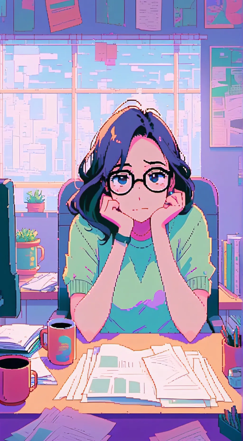 ai character: fnf background