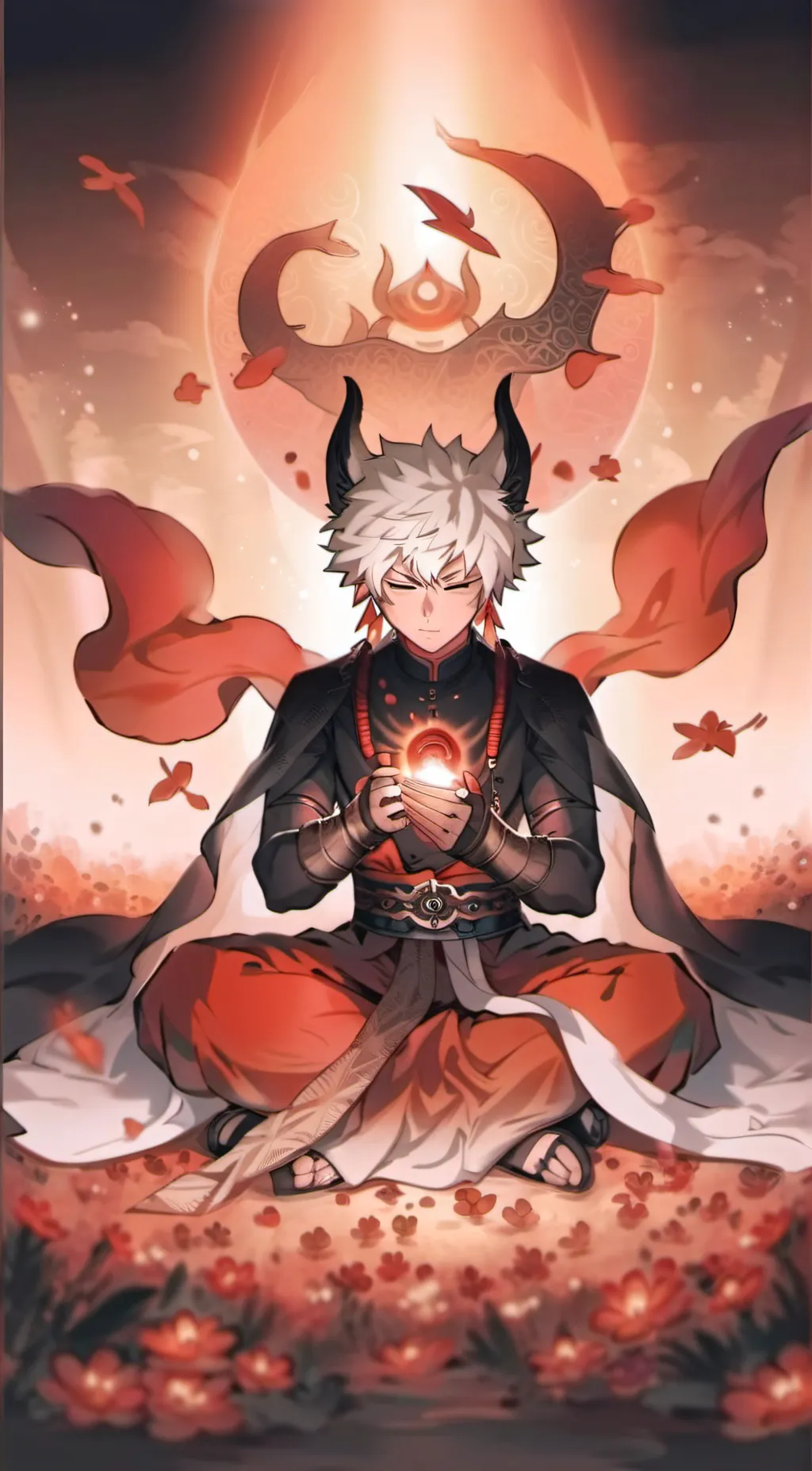 ai character: Bakugo background